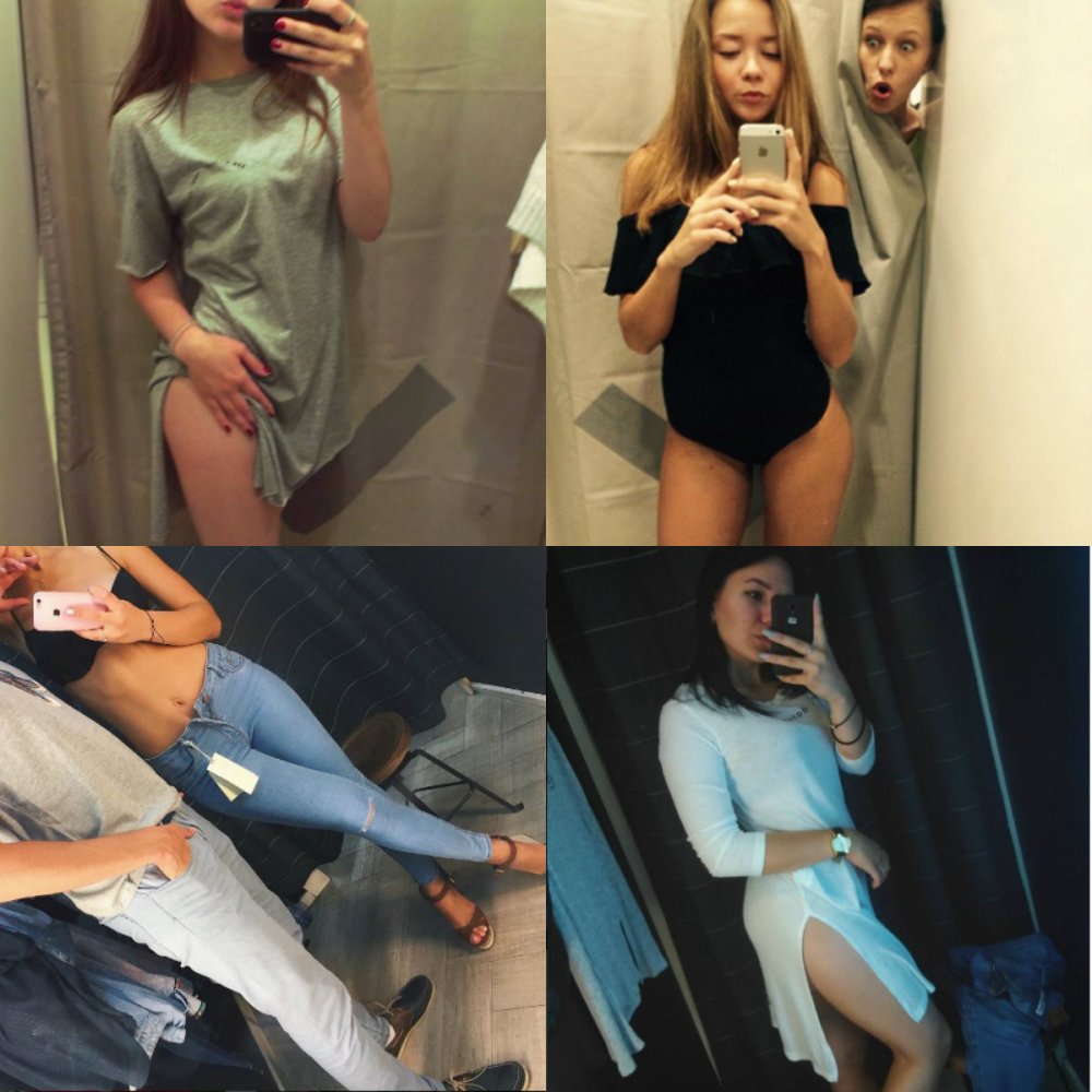Selfie from the fitting room