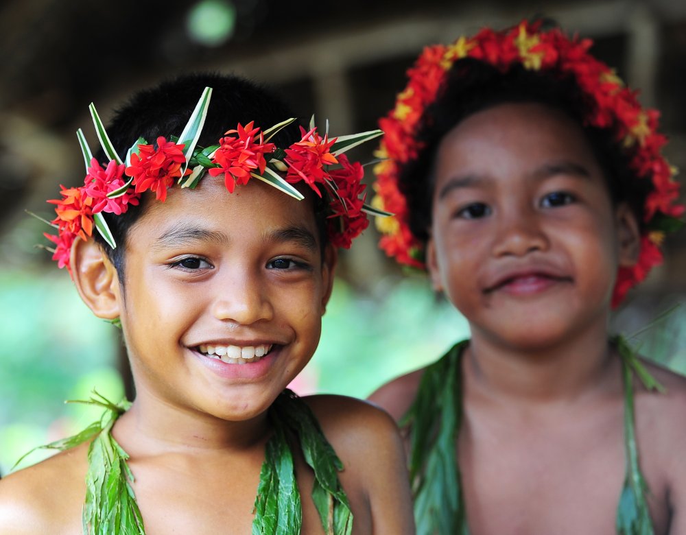Micronesia of the girl