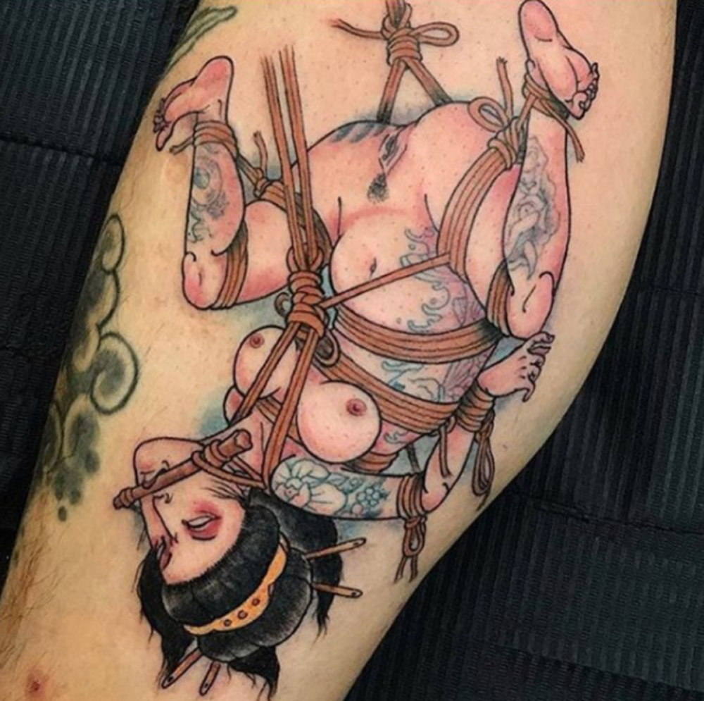 Japanese erotic tattoos