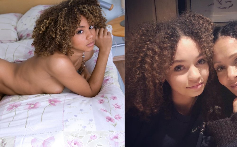 Simona was hanging a mulatto