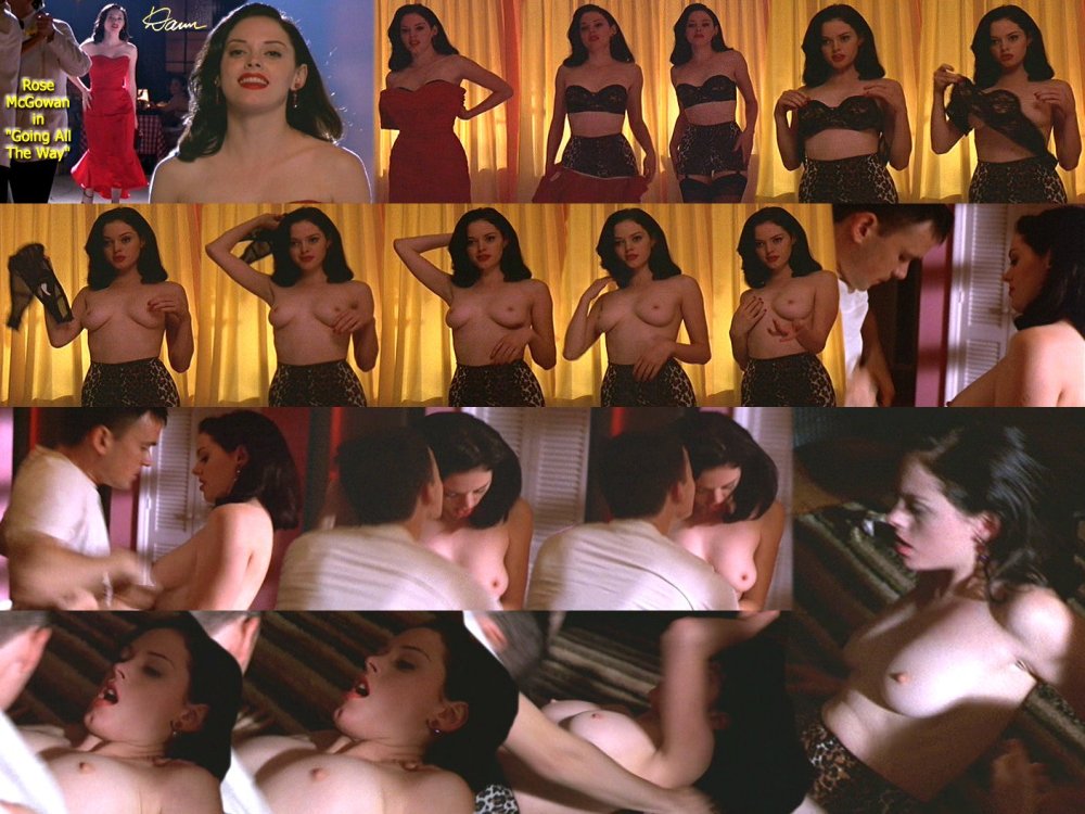 Rose McGowan Naked in the film