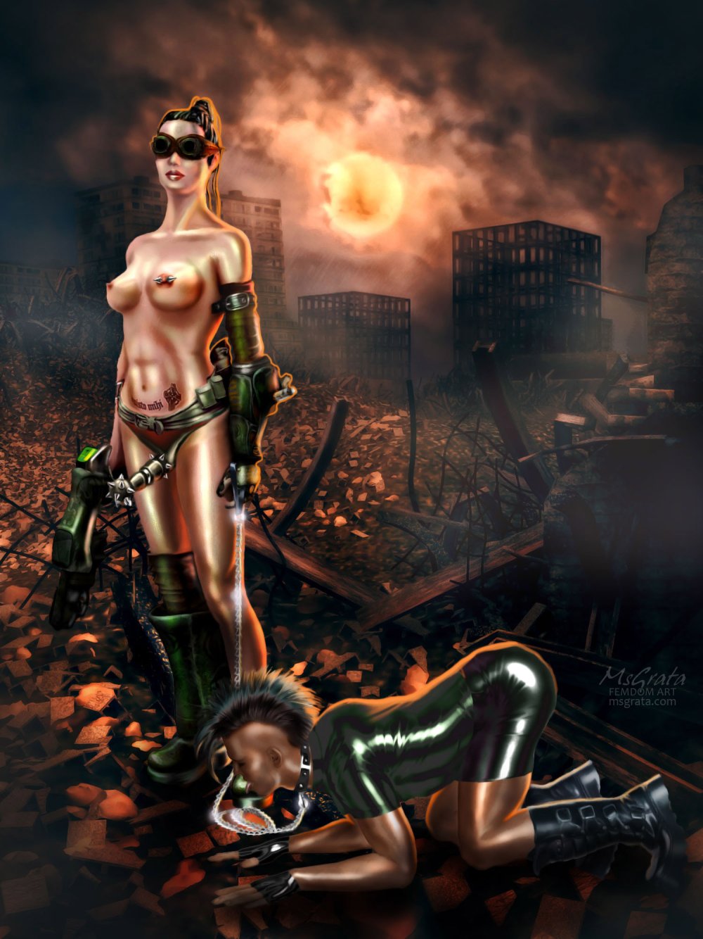 Apocalypse of naked women