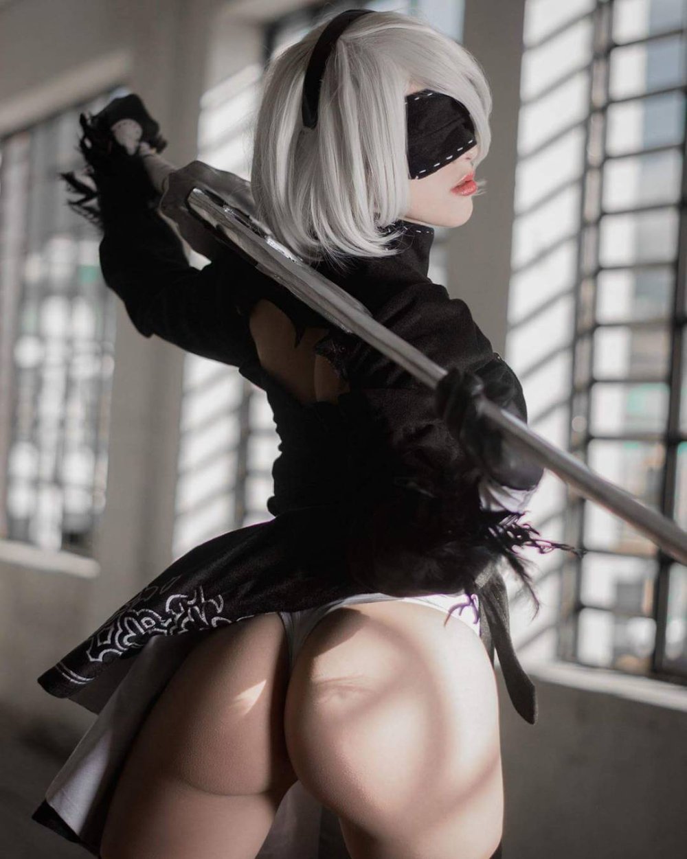 NIR Automat 2B Ero Cosplay