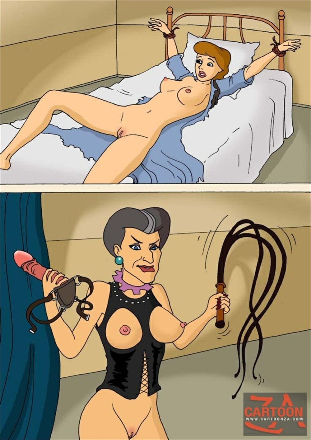 Comic erotic Cinderella