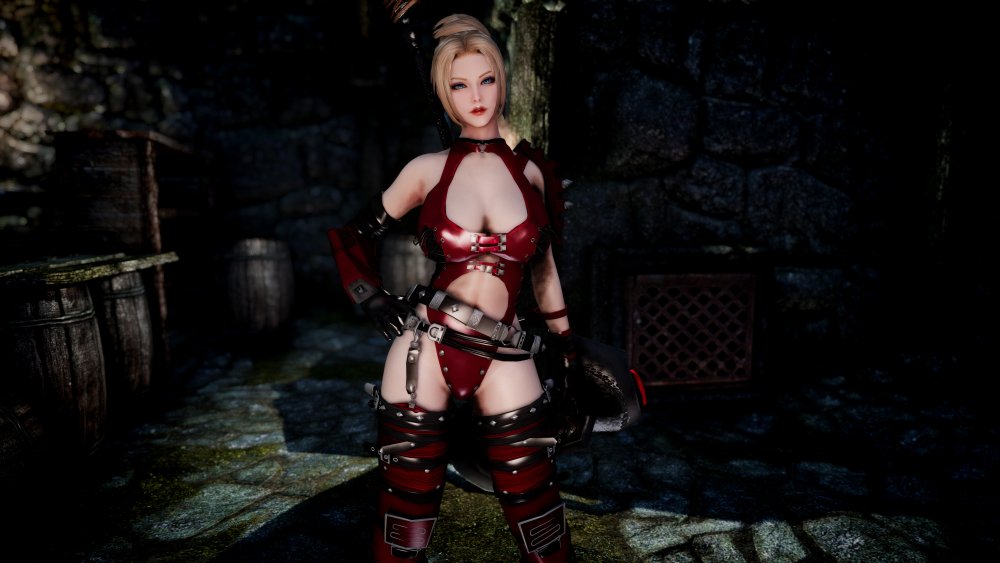 Skyrim underwear for CBBE Lorny