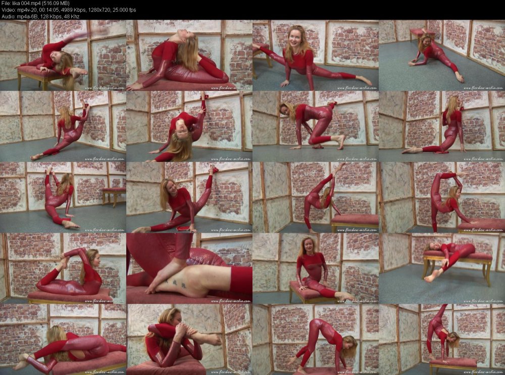 Antonina Yekaterinburg CL Flexible Gymnastics Nude