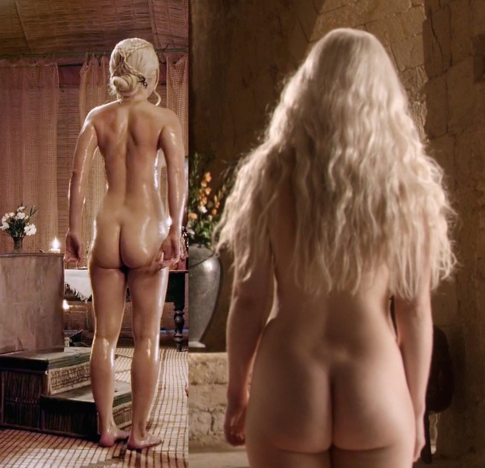 Emilia Clark Game of Thrones ass