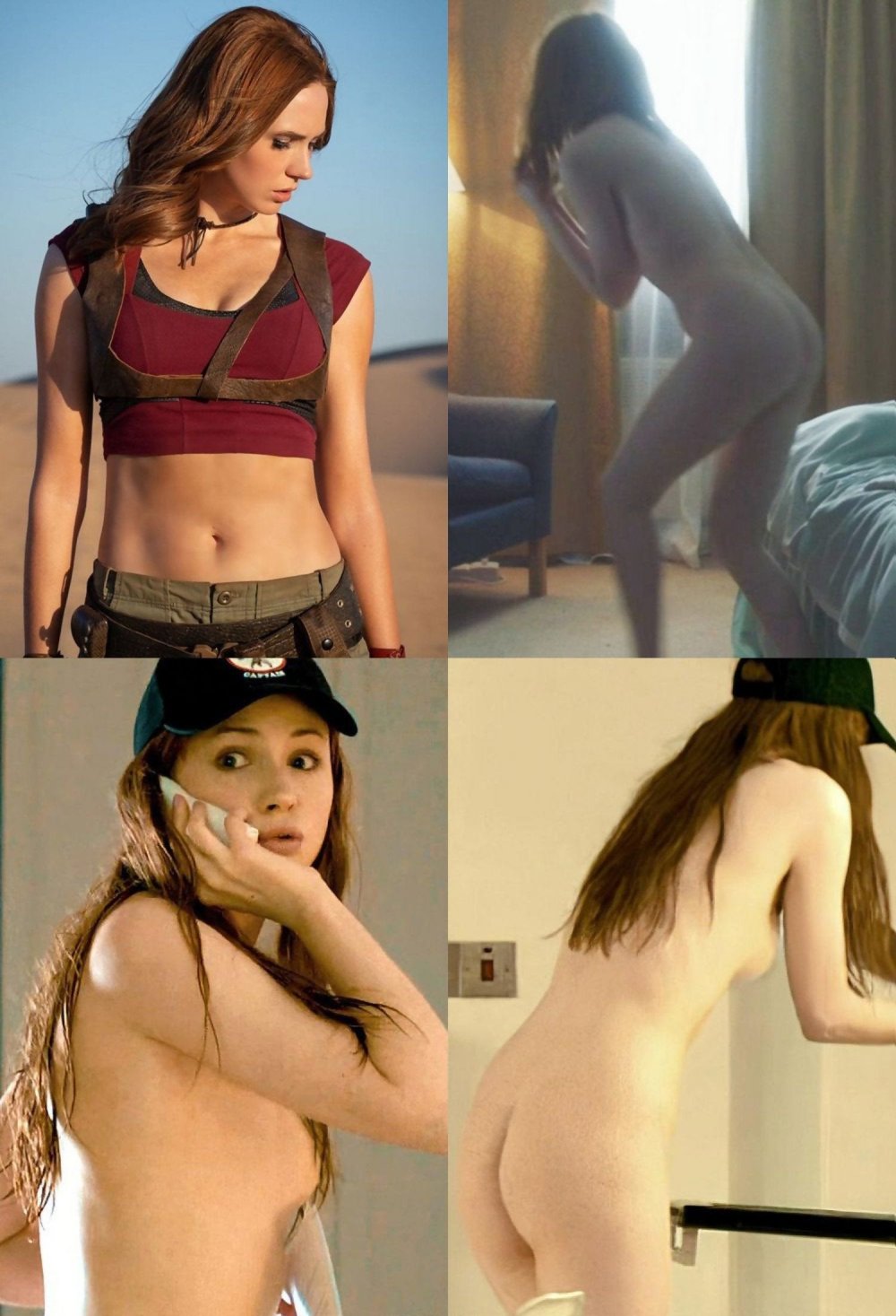 Karen Gillan Naked in the film