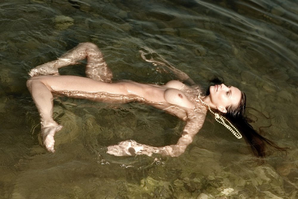 Photo shoot in water