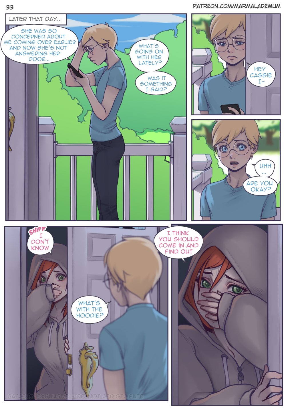 Marmalade Mum Chemistry Class Comic