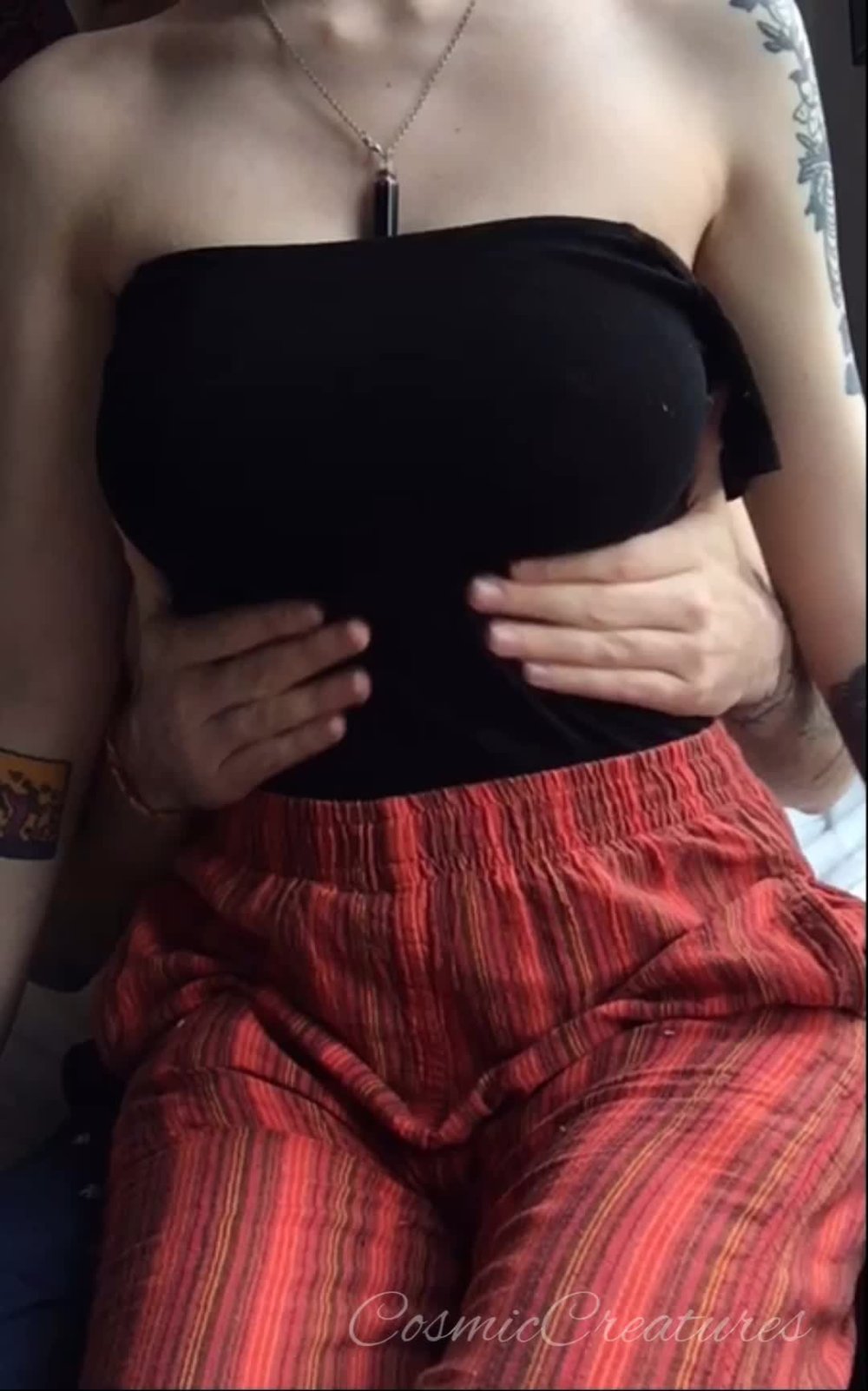 MoralHexx in a dress