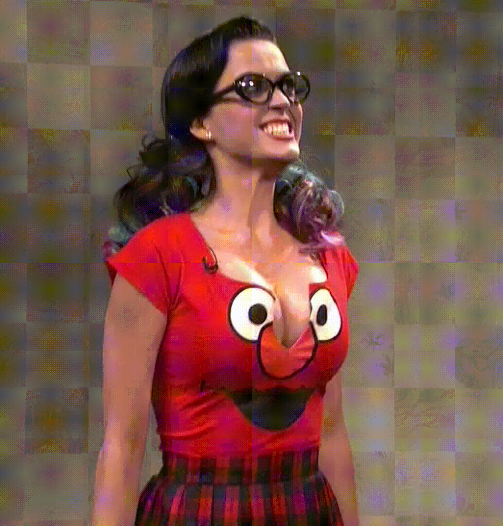 Katy Perry with Elmo