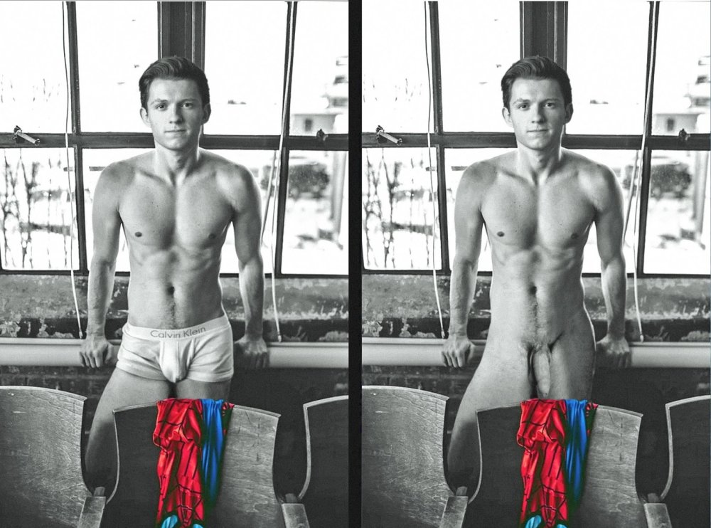 Tom Holland is completely naked