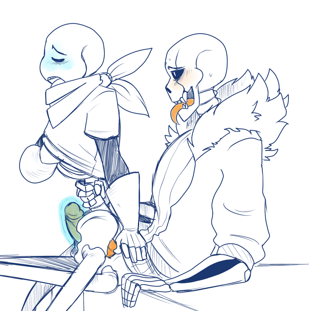 Sans and Papyrus Sex