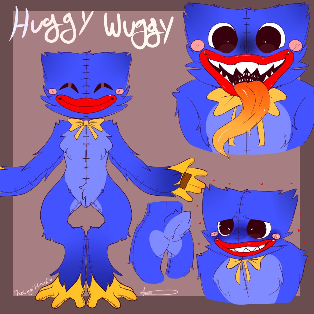 Huggy Wuggy Humanization Art