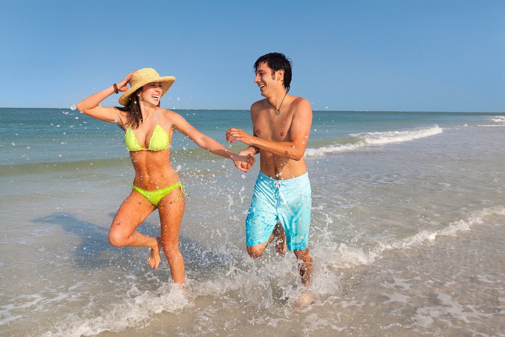 Happy couple in Egypt