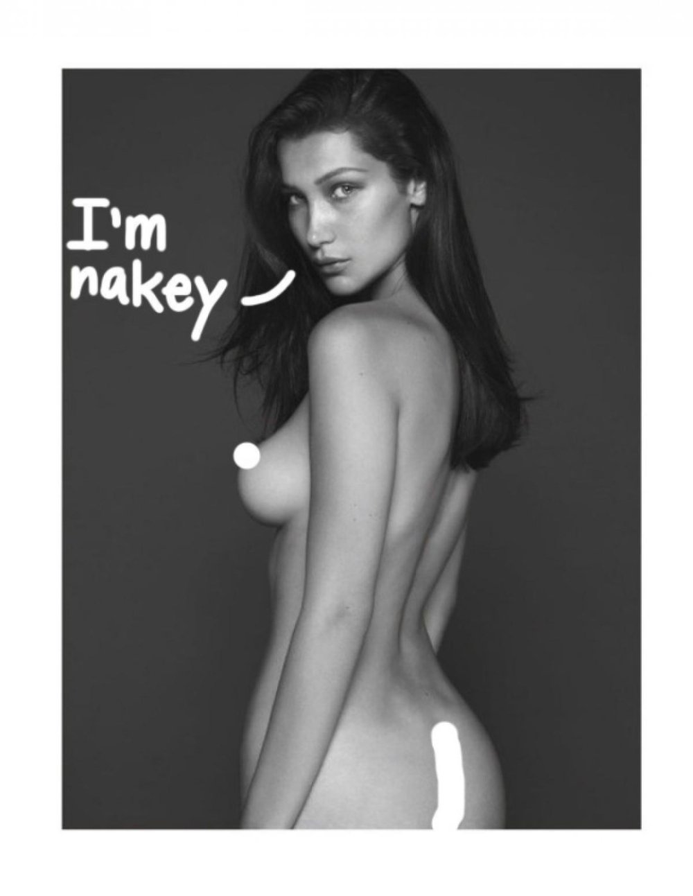 Bella Hadid Naked