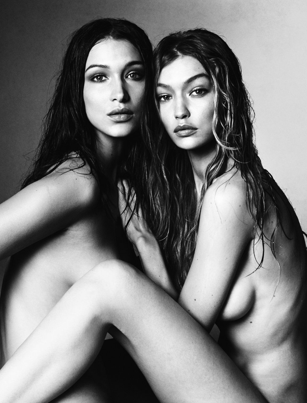 Gigi and Bella Hadid Naked