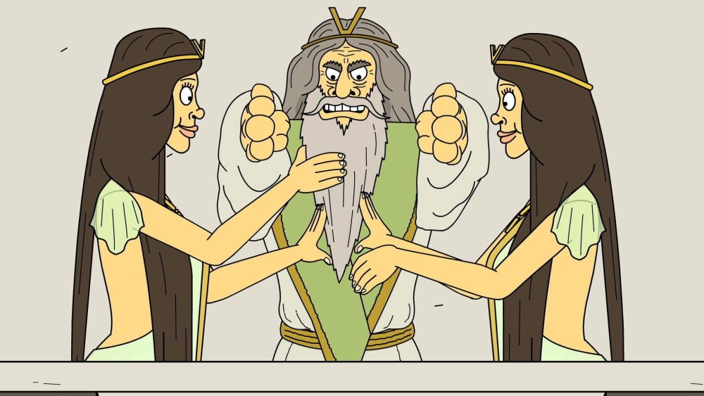 Prophet Daniil and Tsar Darius