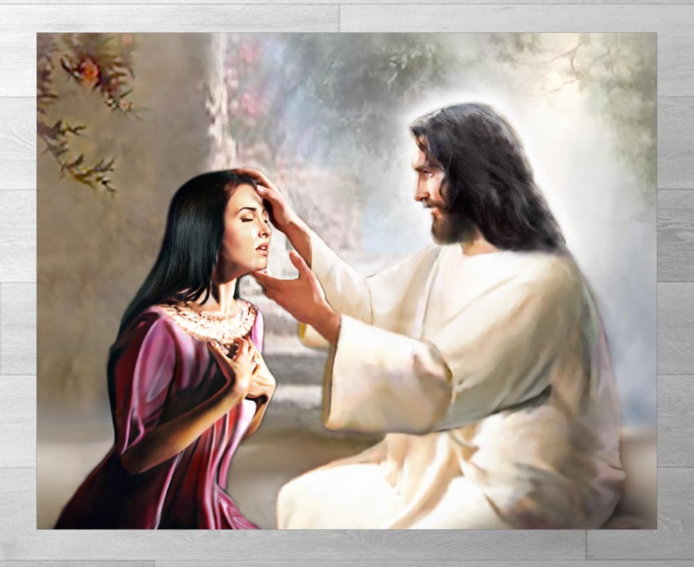 Mary Magdalene and Jesus Christ
