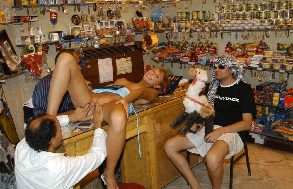 Wife without panties in Egypt