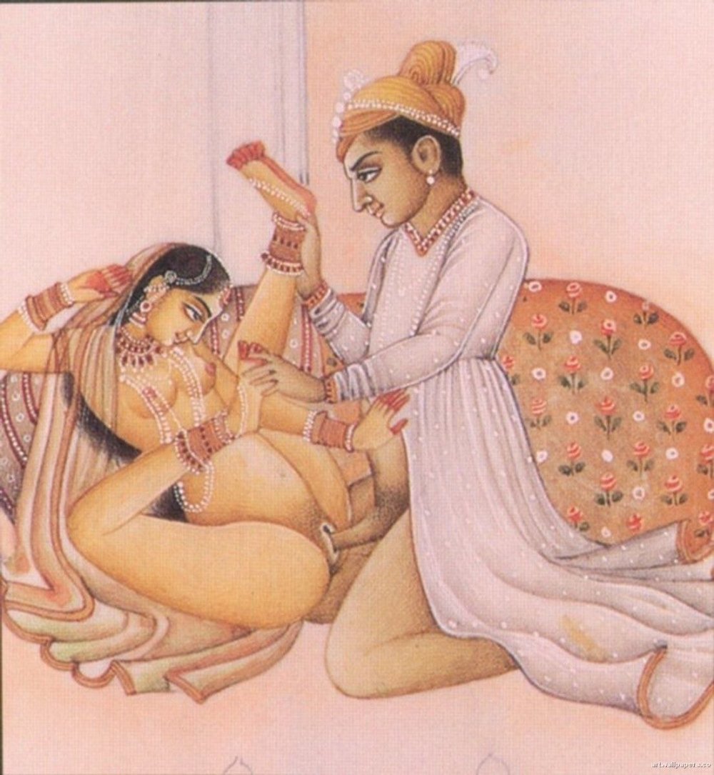 Indian erotic painting