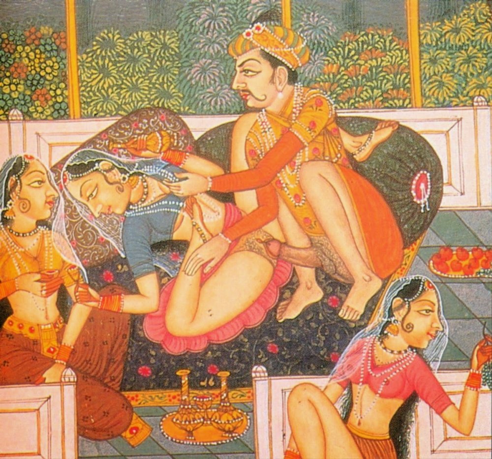 Erotic painting of India