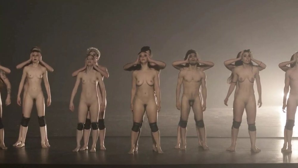 Theater productions in the style of nude