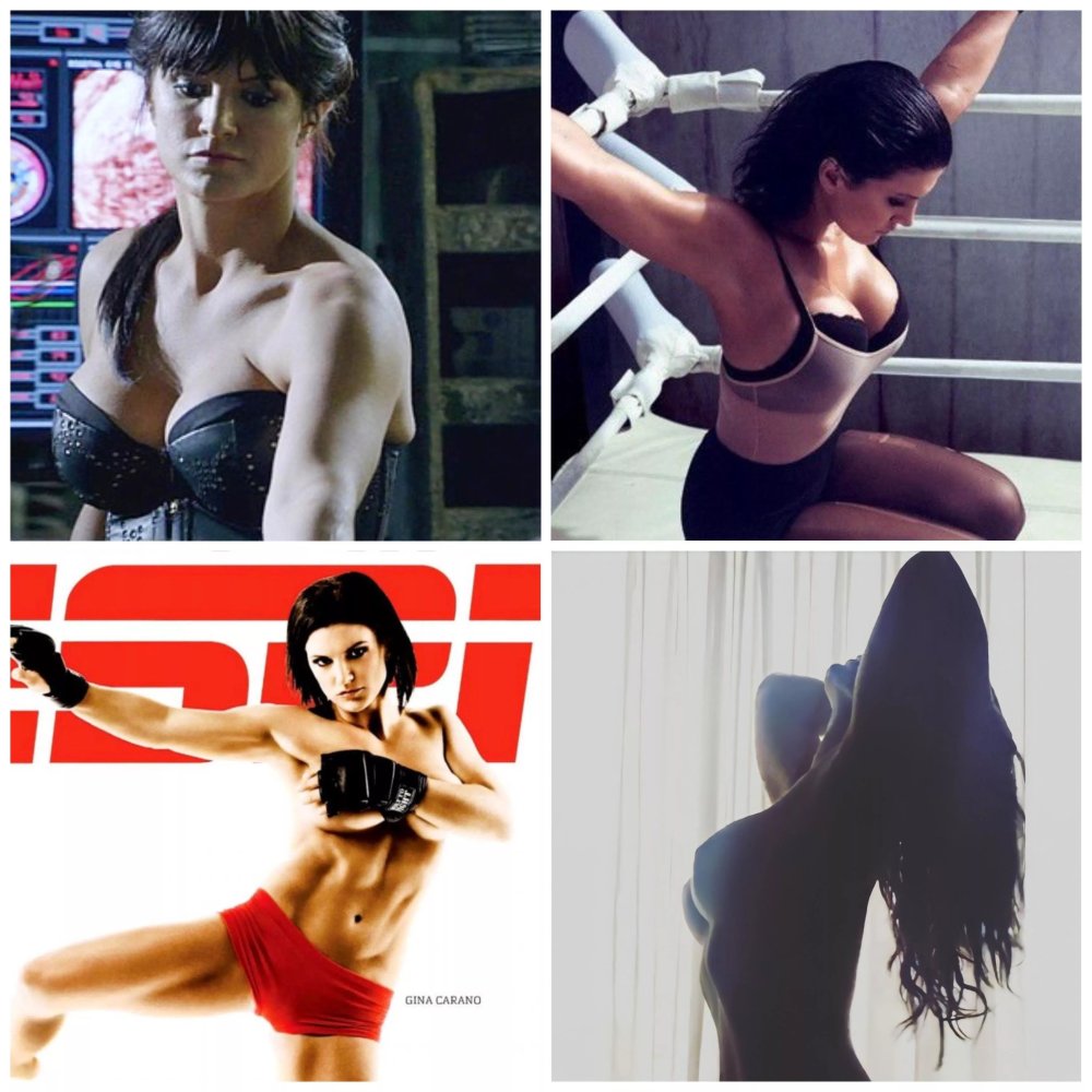 Gina Carano breast