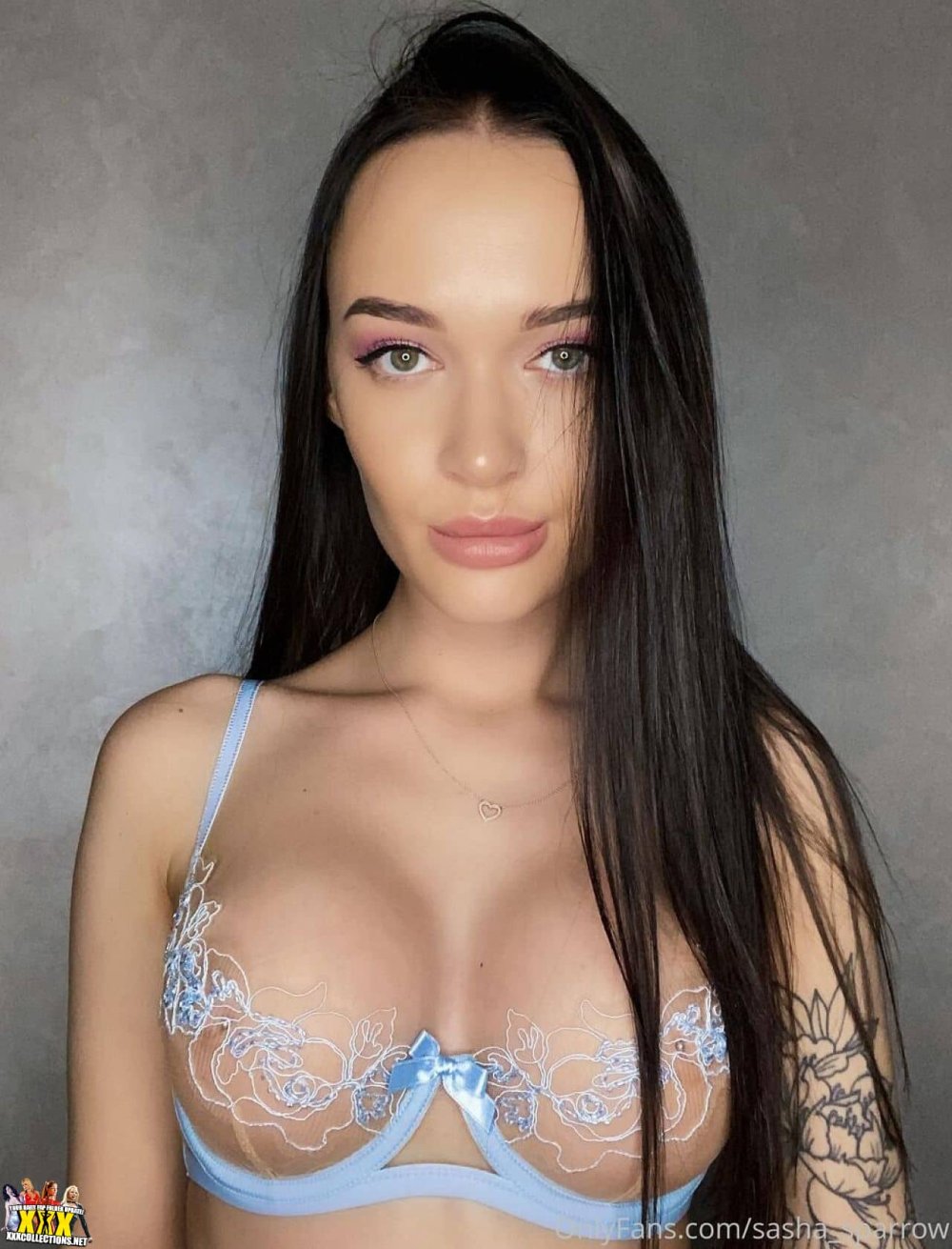 Sasha Sparrow with silicone