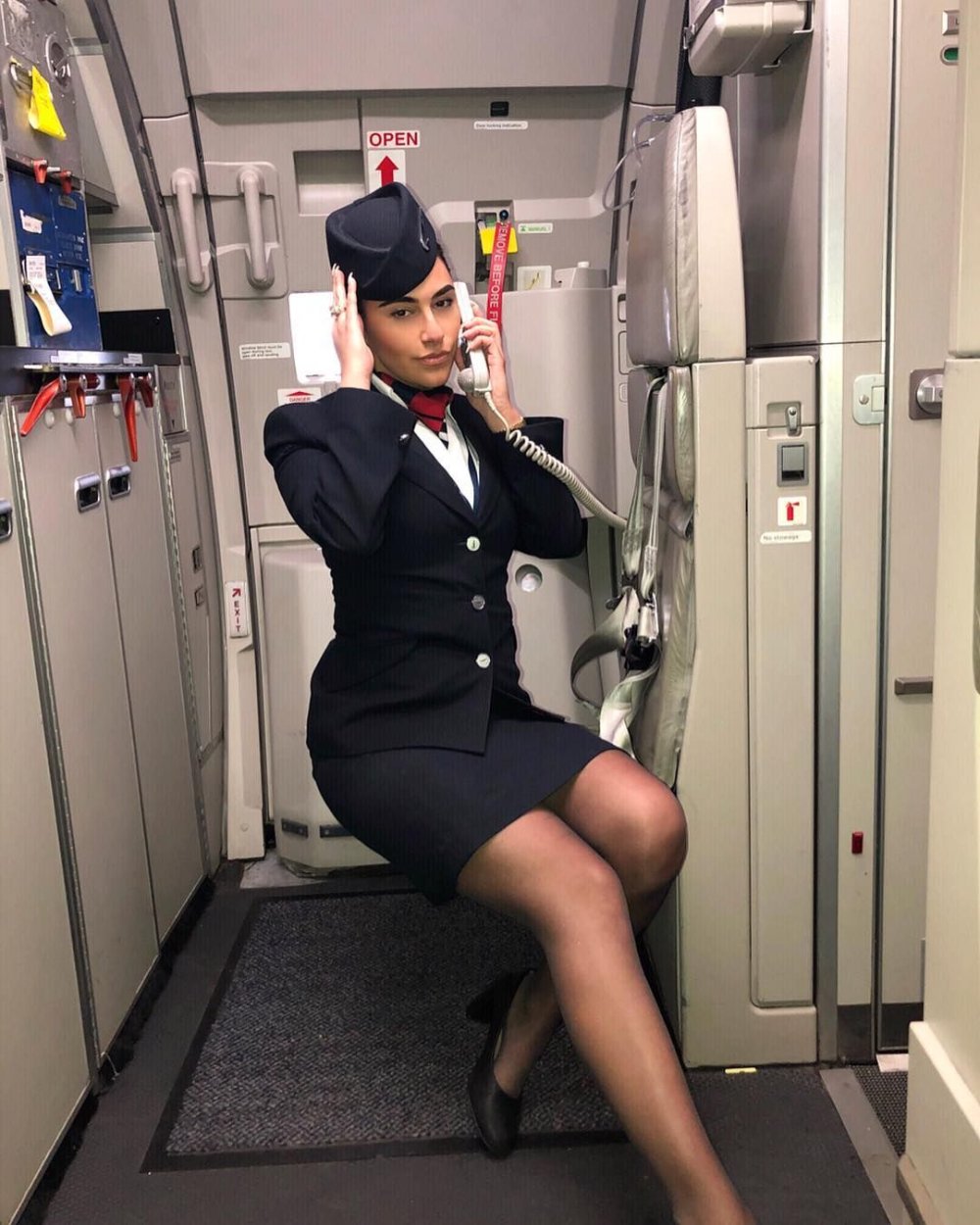 Danika Collins Stewardess