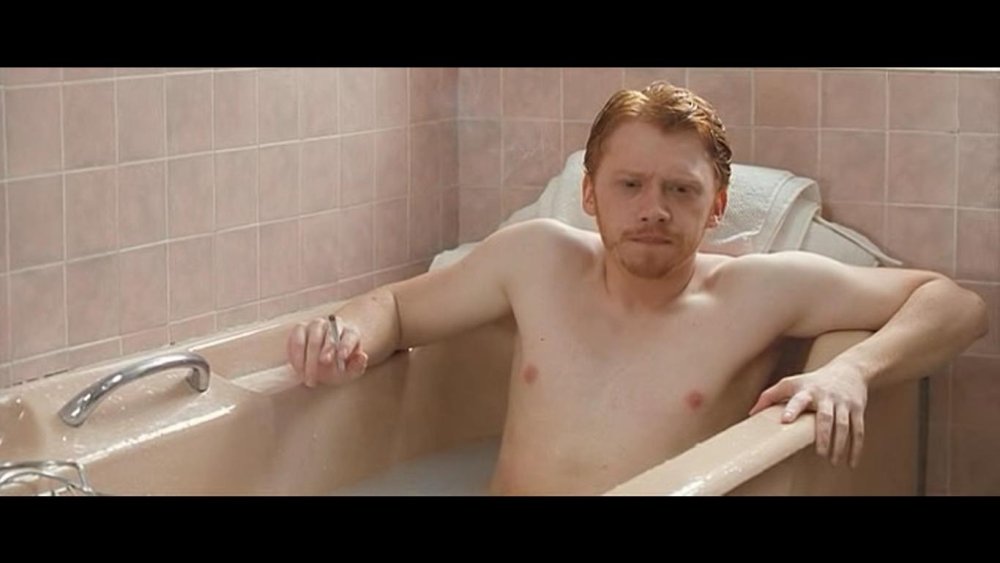 Rupert Grint with Naked Thors