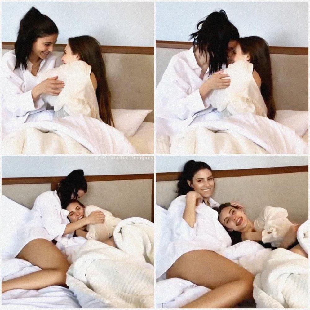 Lesbian couple on Instagram