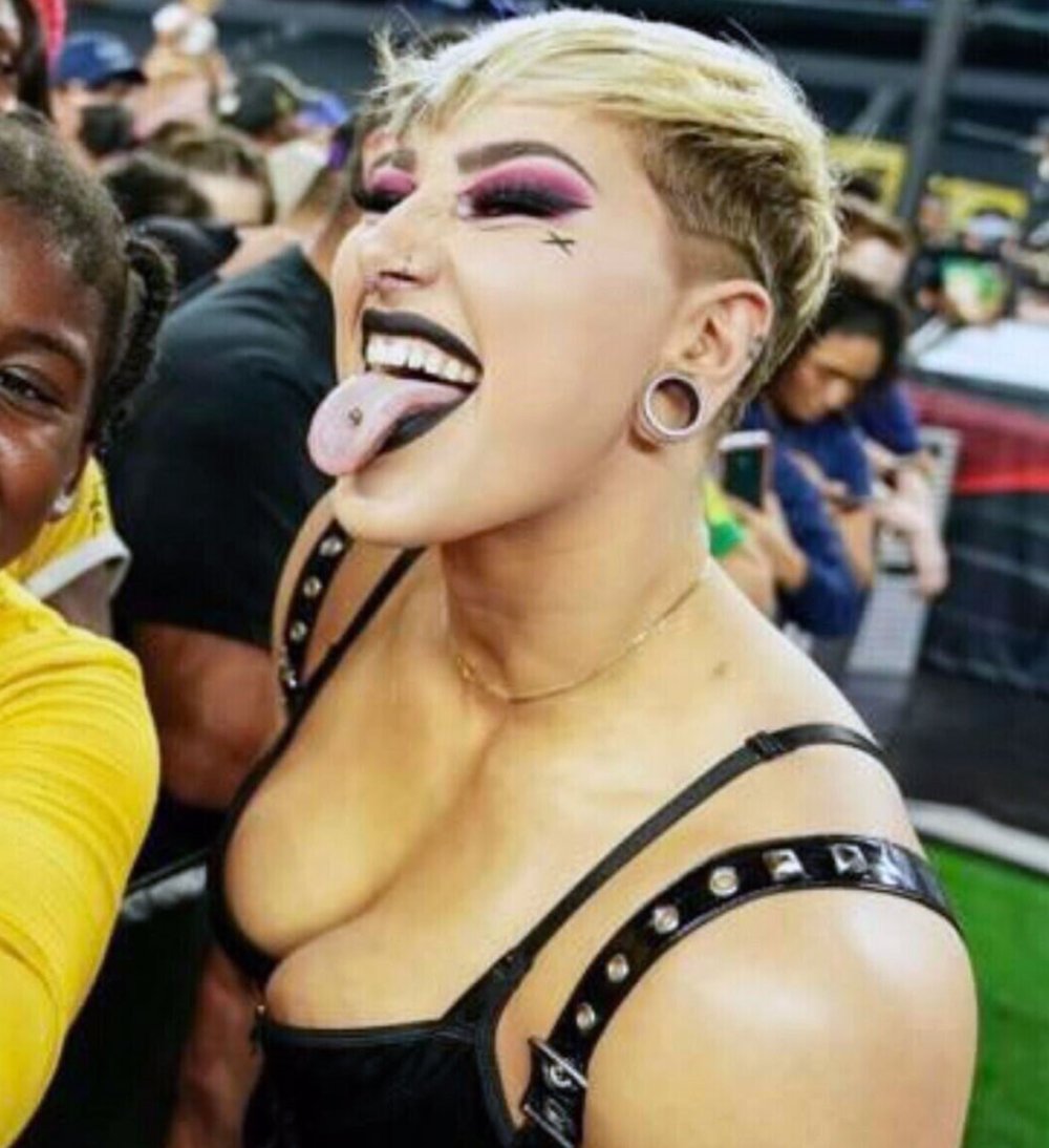 Rhea Ripley Nip Slip