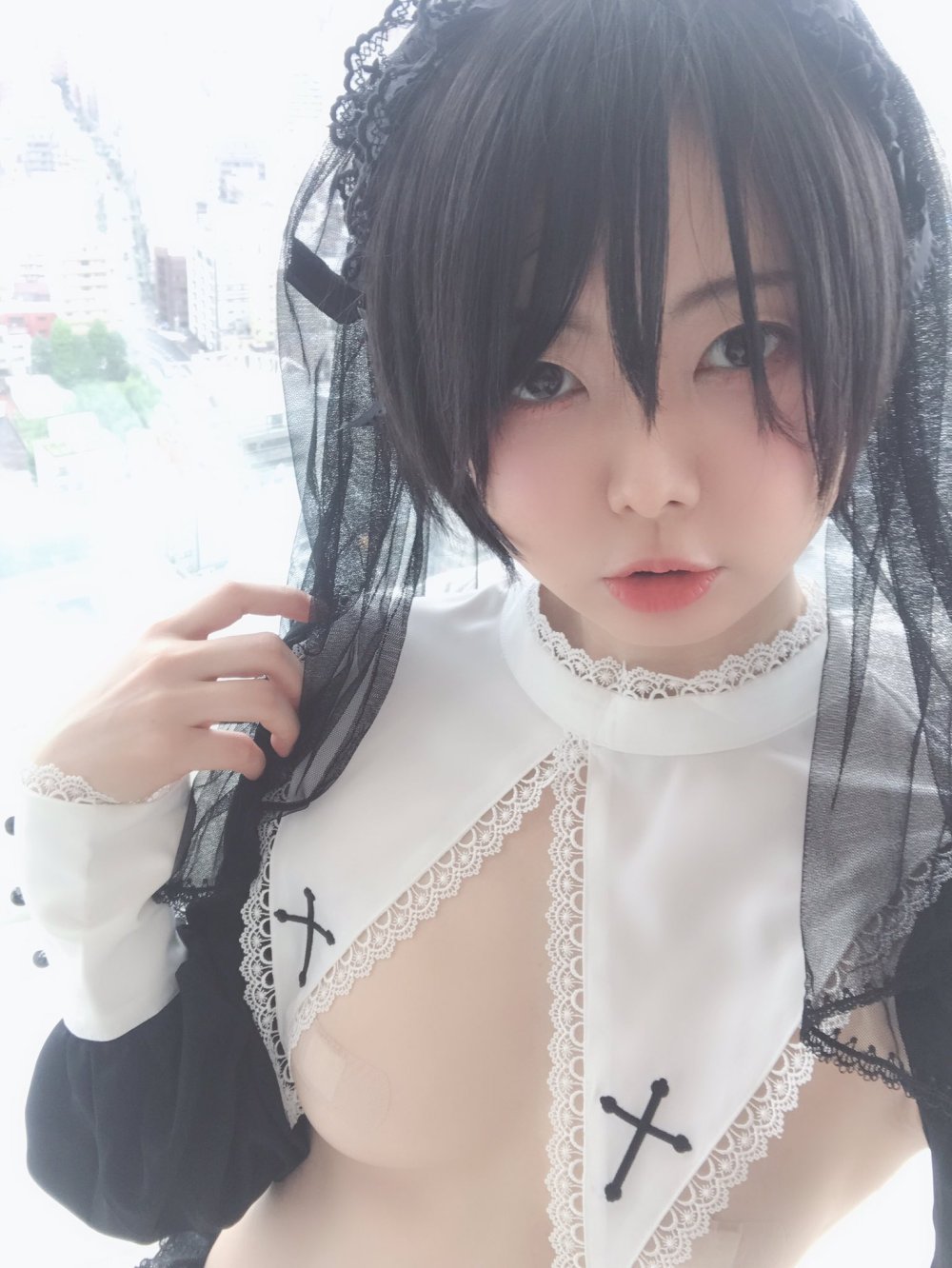Nun cosplay