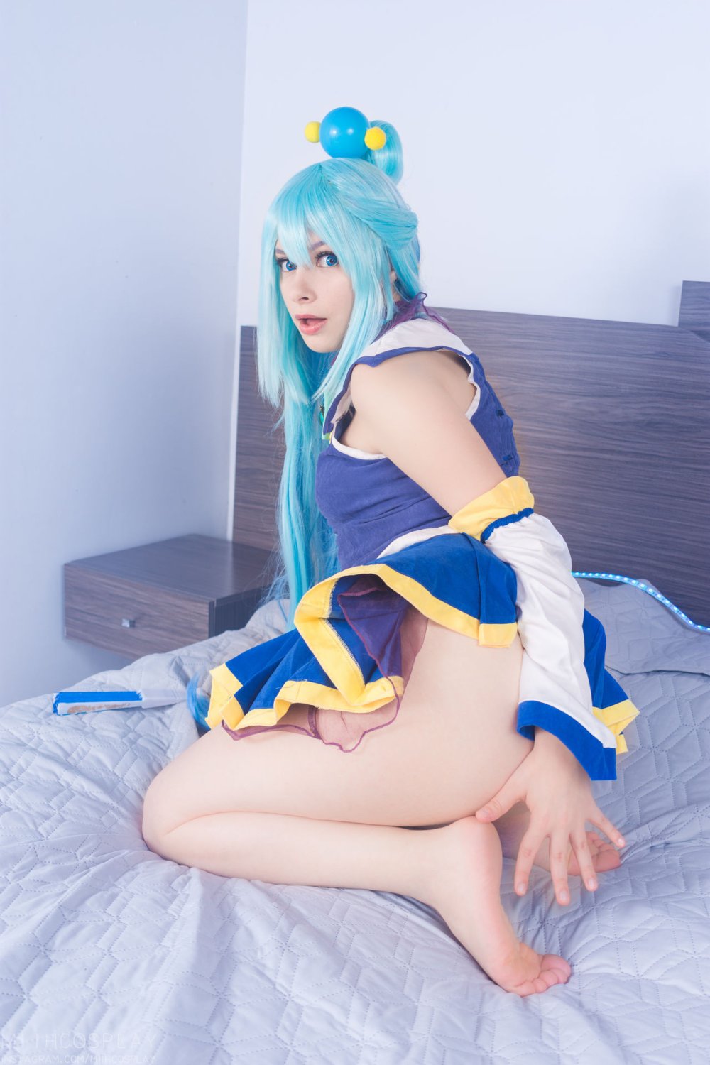 Aqua kospleya cosplay