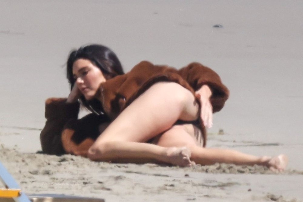 Kendall Jenner on the beach