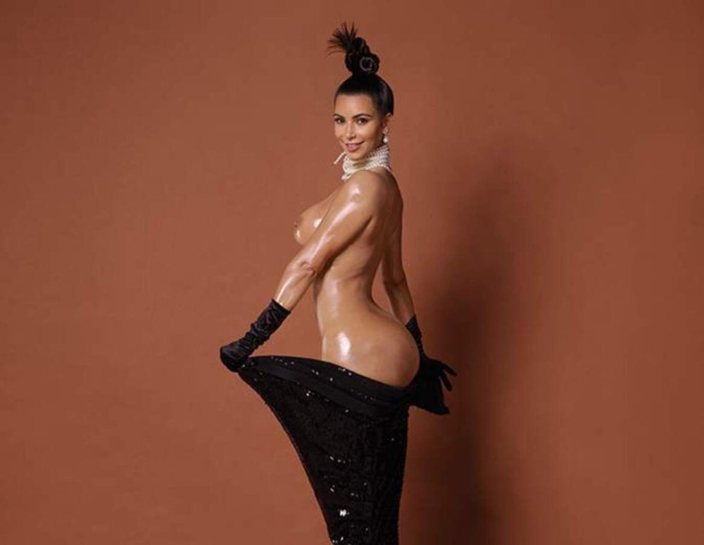 Naked Kim Kardashian