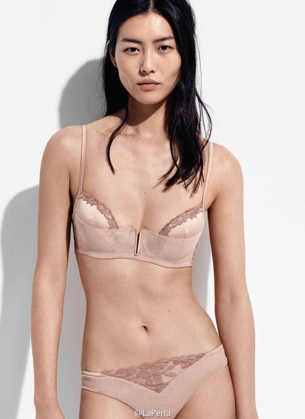 Liu Wen in underwear