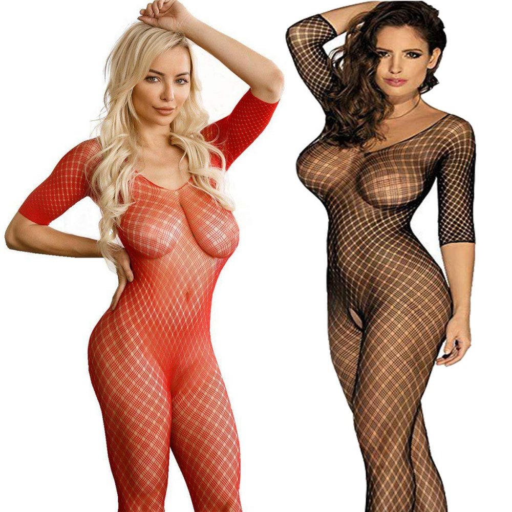 Naked women in bodystock