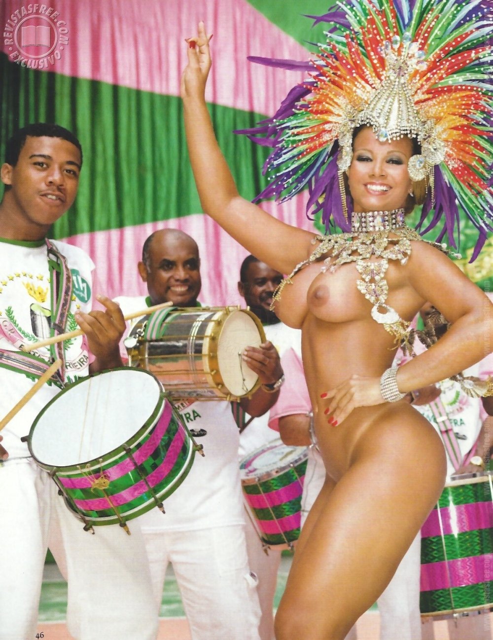 Braziliani on the carnival in Rio de Janeiro