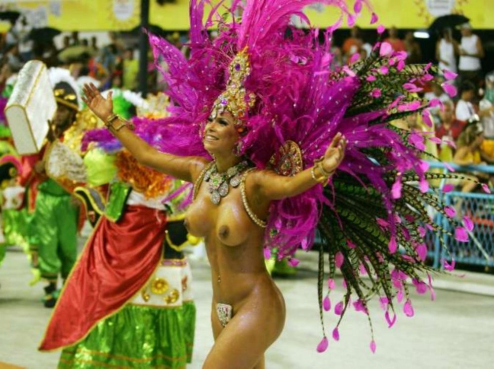 Brazilian carnival naked
