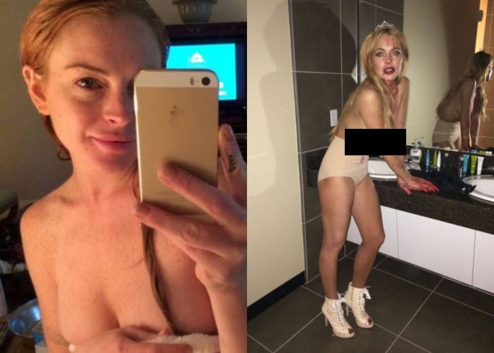 Lindsay Lohan drain