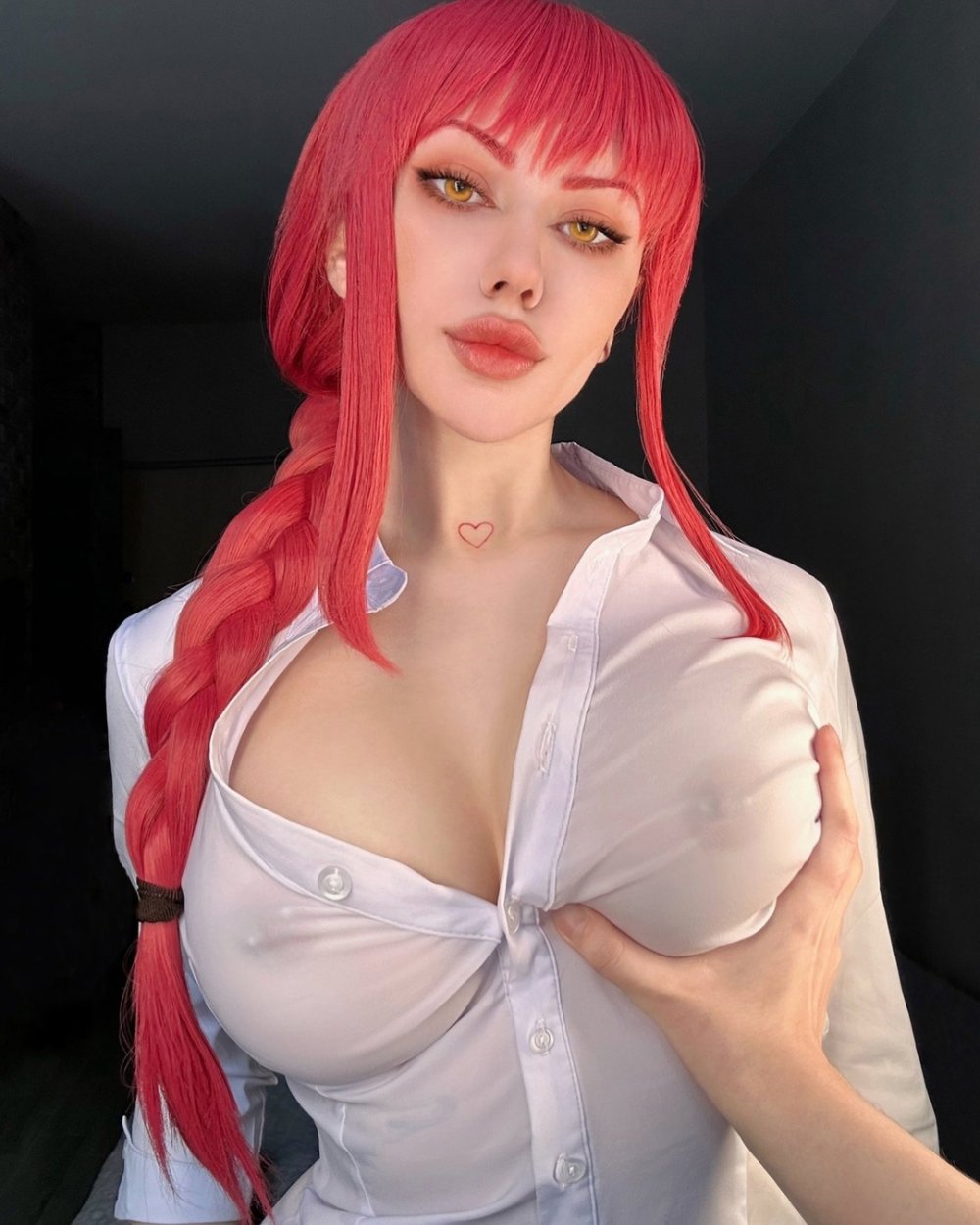 Big boobs cosplay