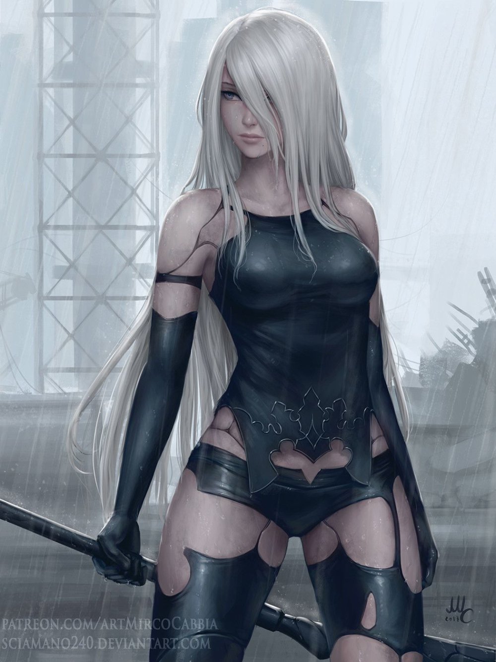 Nier automata a2 art