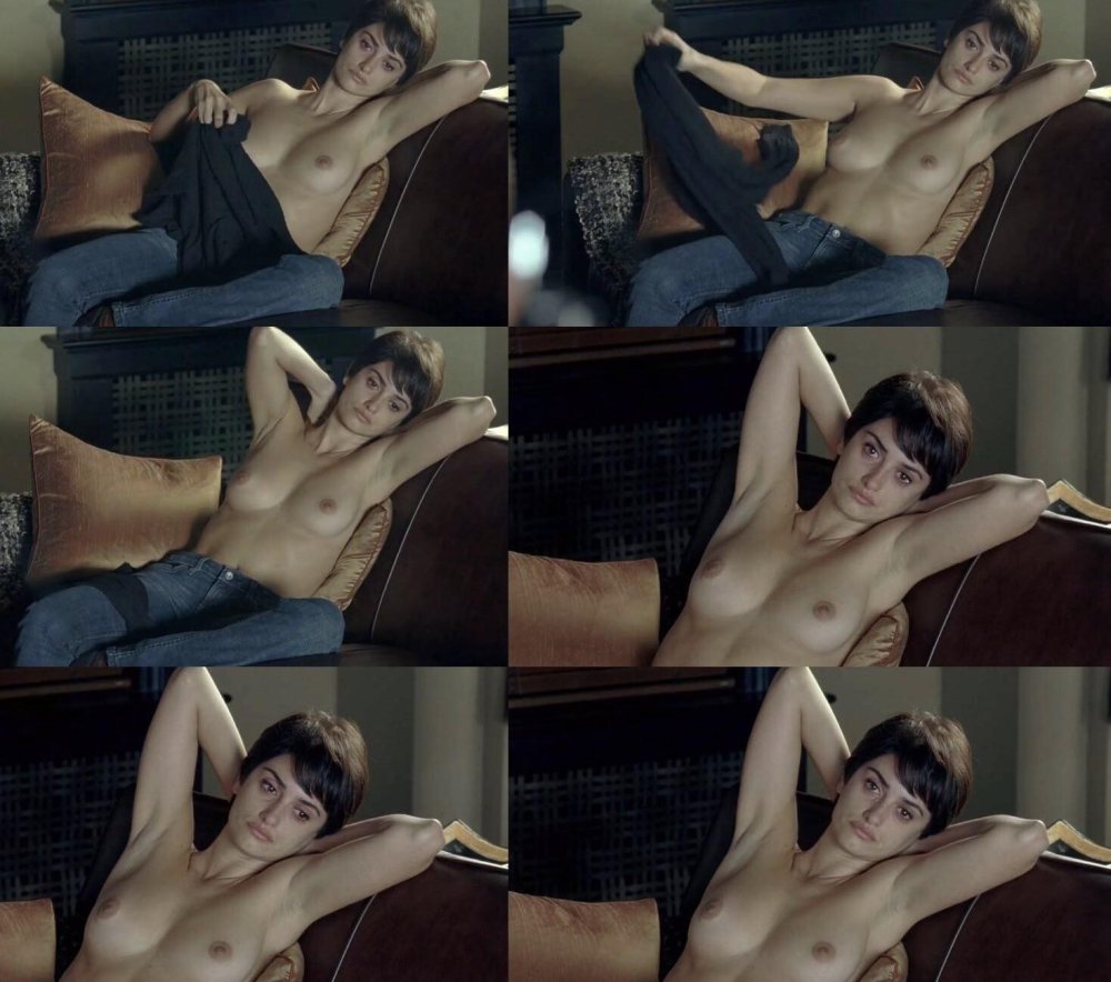 Penelope Cruz naked in films