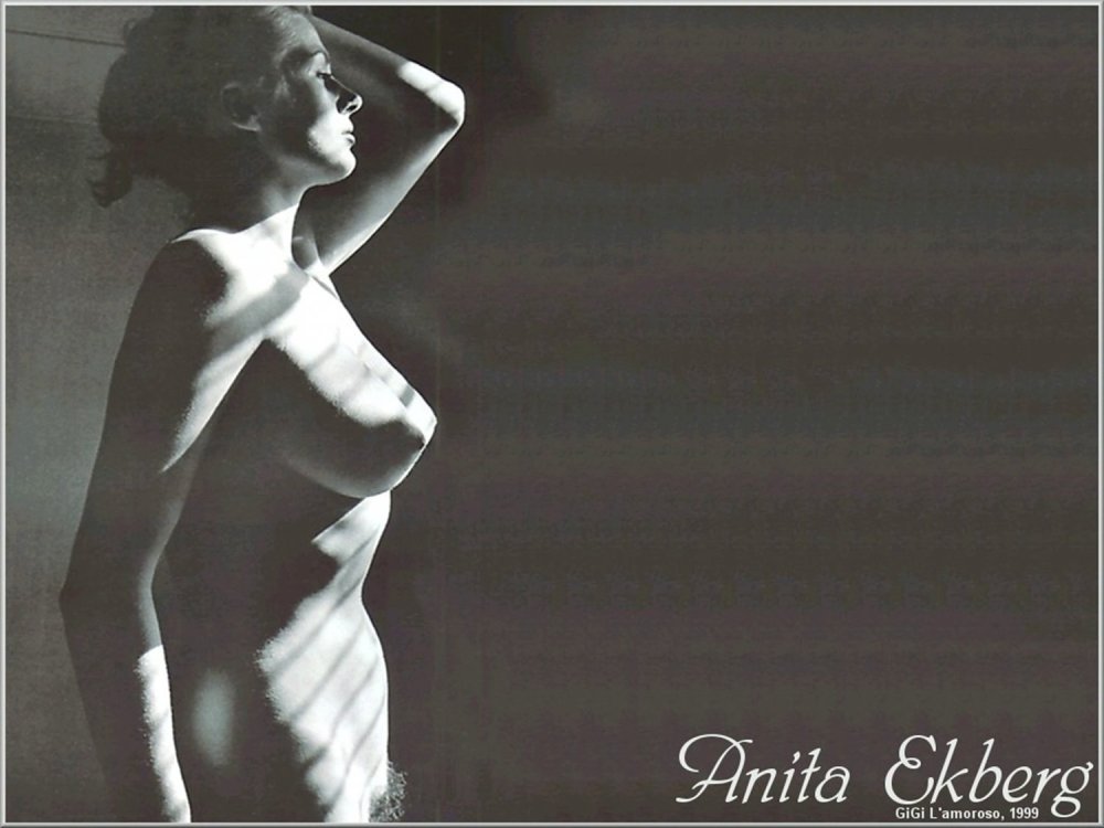 Swedish actress Anita Ecberg Nude