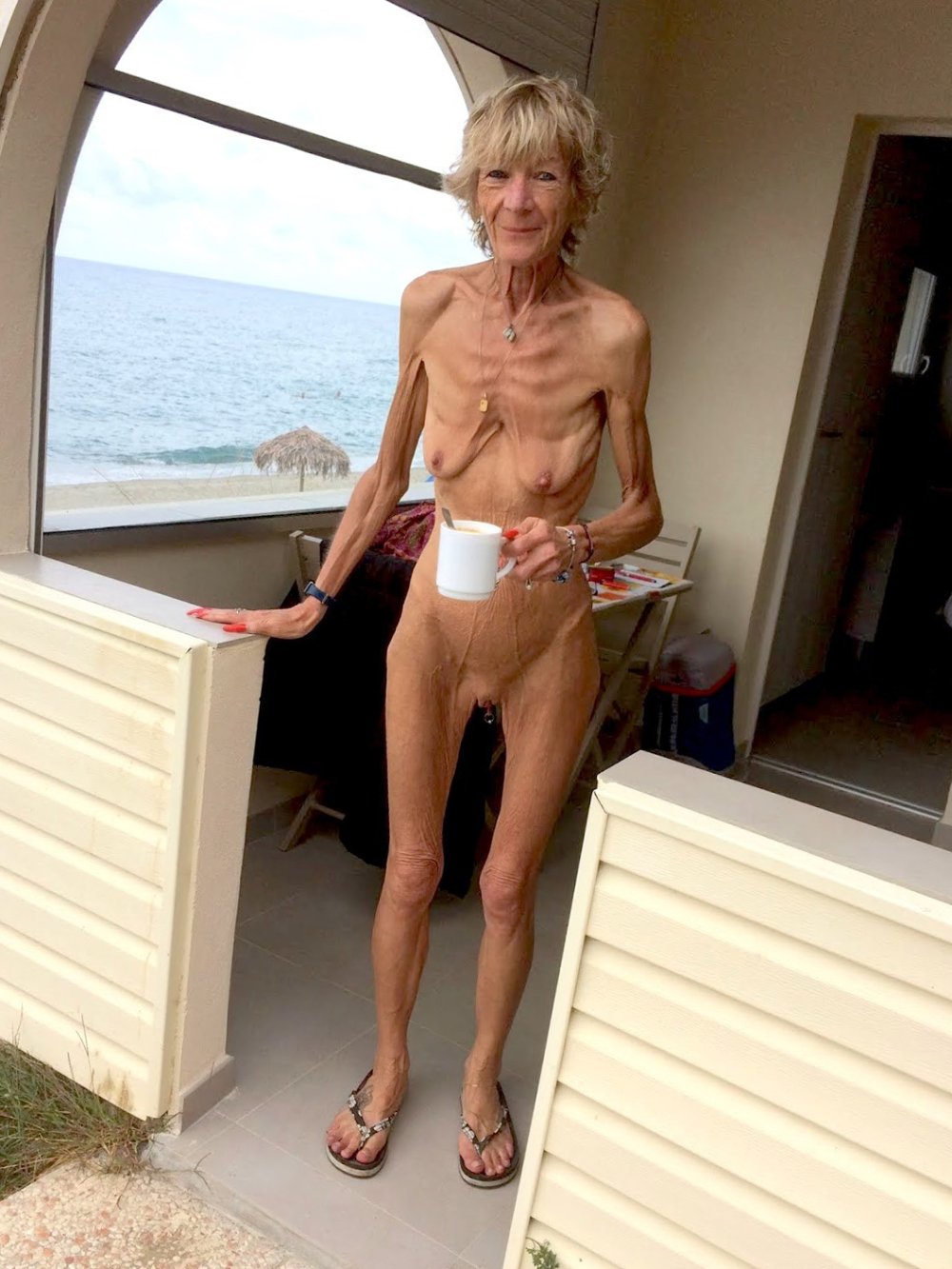 Naked old anorexics