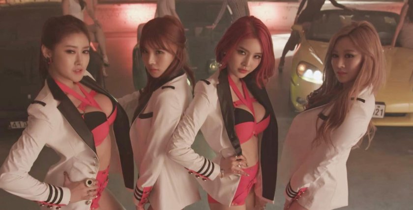 Korean models of nude