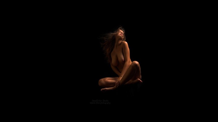 Angel Dark Pornstar in Stockings